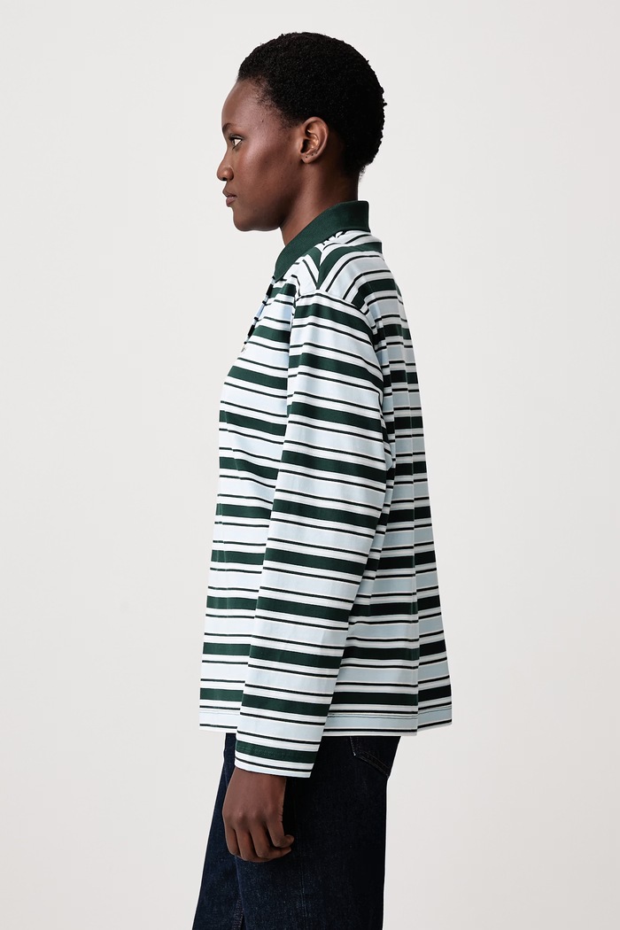 Longsleeve bawełniany damski Lacoste DF3003.VP6 zielony