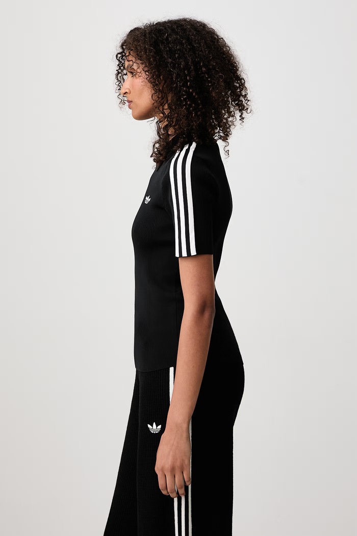 Tech Rib Cali polo damskie adidas Originals KQ5836 czarny
