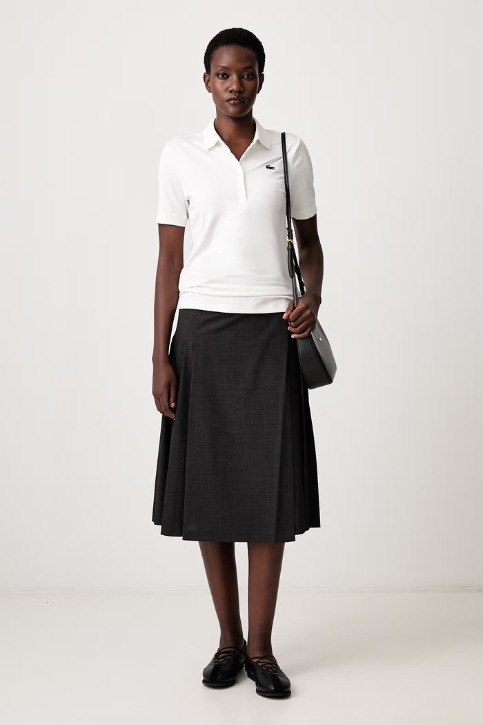 Lacoste Πόλο γυναικείο PF0081 μπεζ AW26