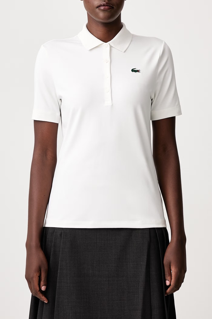 Polo damskie Lacoste beżowy PF0081