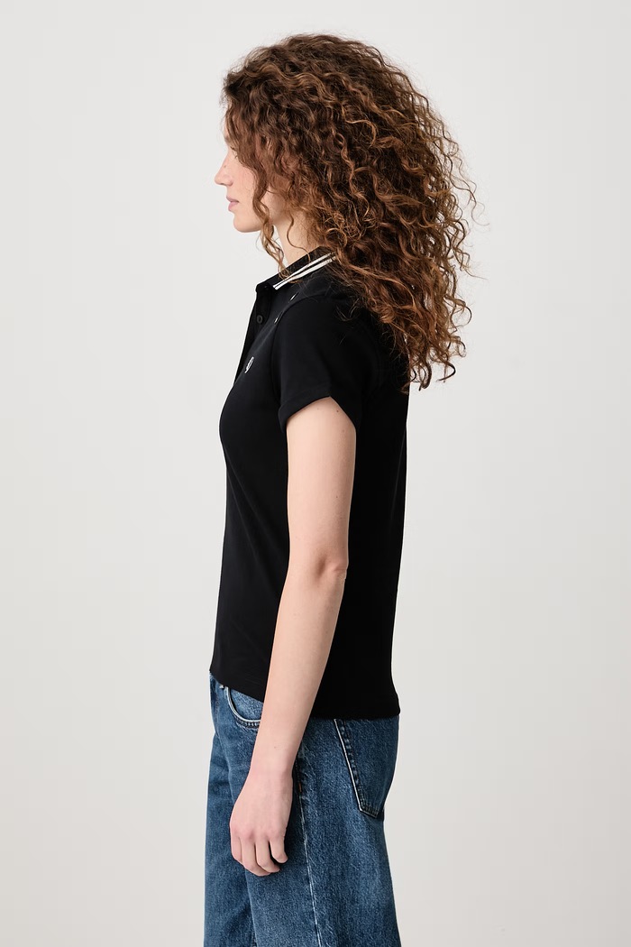 Polo damskie bawełniane Fred Perry SG3125.102 czarny