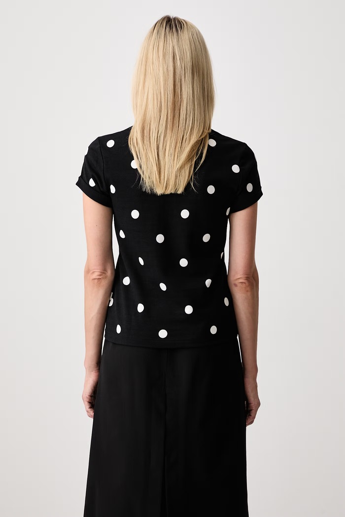 Odzież Fred Perry polo damskie bawełniane SG3104.102 czarny
