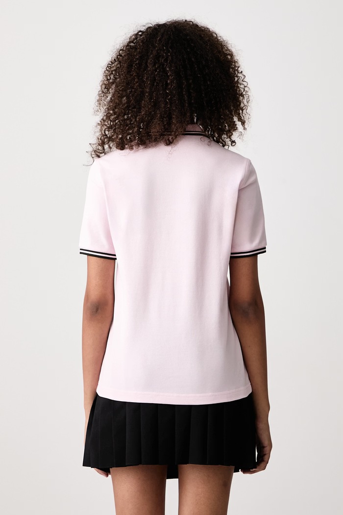 Odzież Fred Perry Polo damskie bawełniane G3600.06D różowy