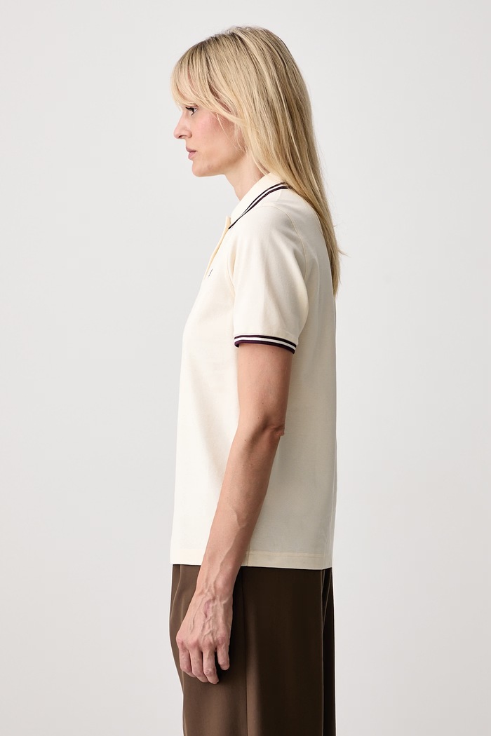 Fred Perry polo damskie bawełniane beżowy G3600.03D