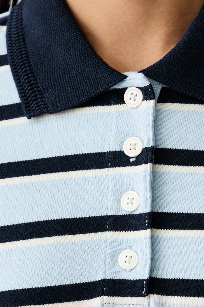 Polo damskie bawełniane DIDION RUGBY Levi's 008SU niebieski