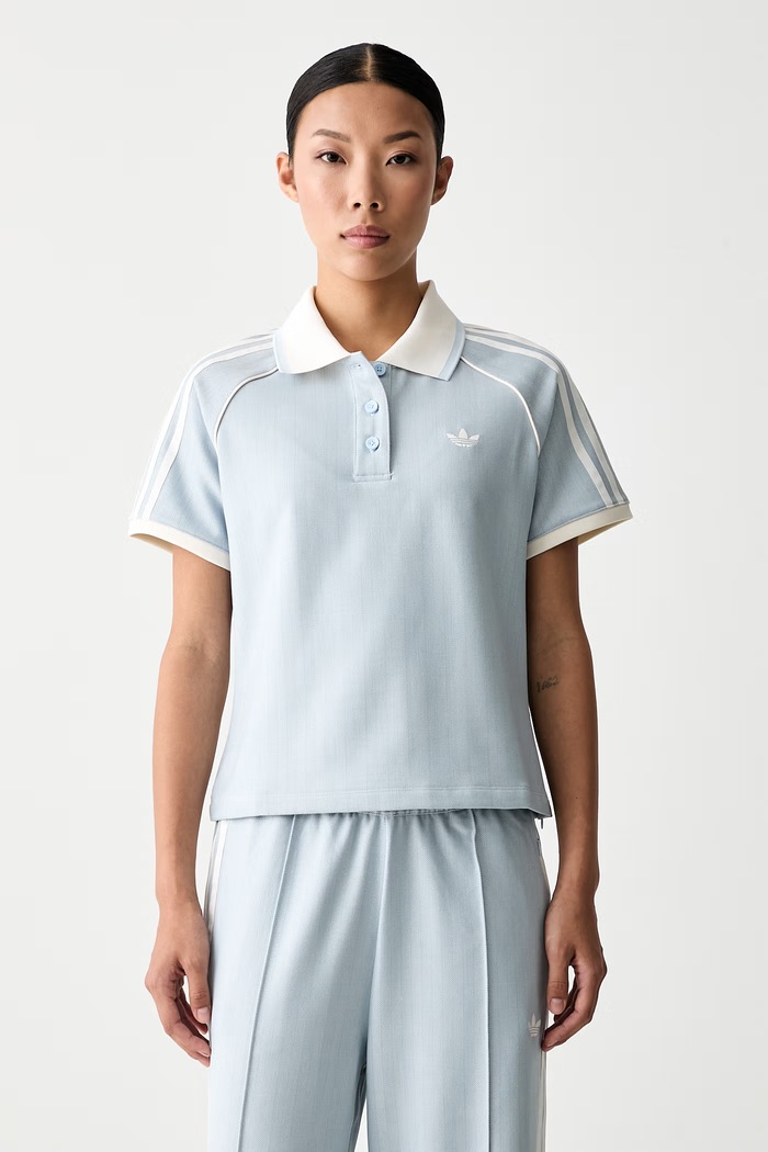 adidas Originals поло для женщин голубой KX1872