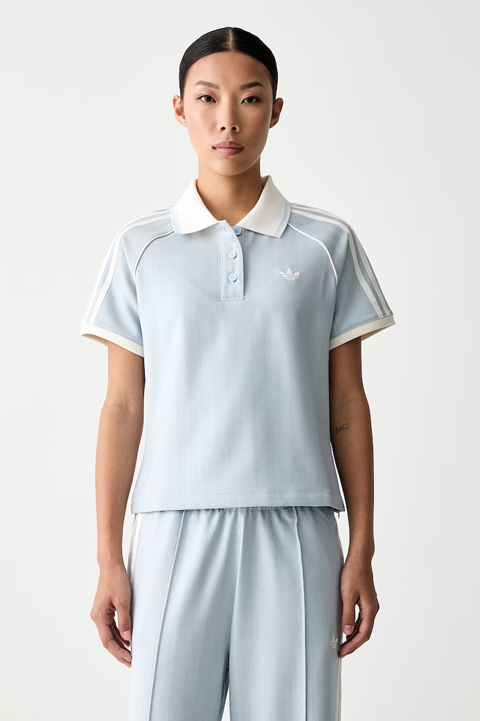 adidas Originals поло для женщин голубой KX1872