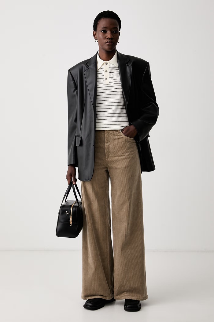 A.P.C. polo swetrowe damskie bawełniane polo aline COHLP.F23509 beżowy AW26