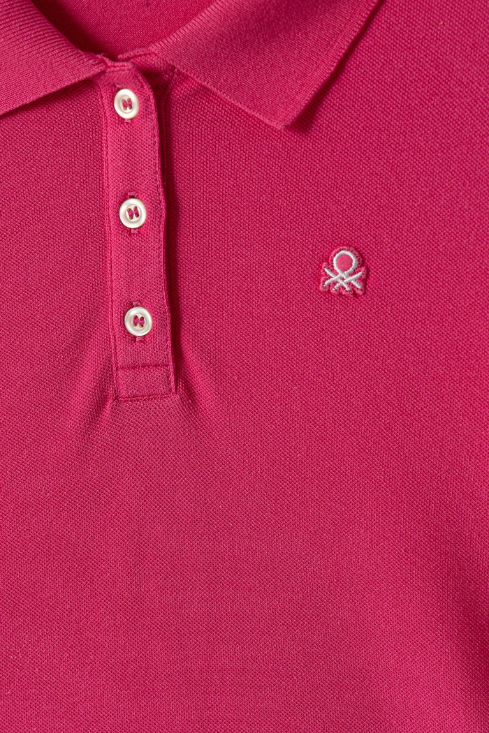 BIMBA United Colors of Benetton Maglietta a maniche lunghe per bambini in cotone con elastan 3WG9C300X.G.Reproposal rosa