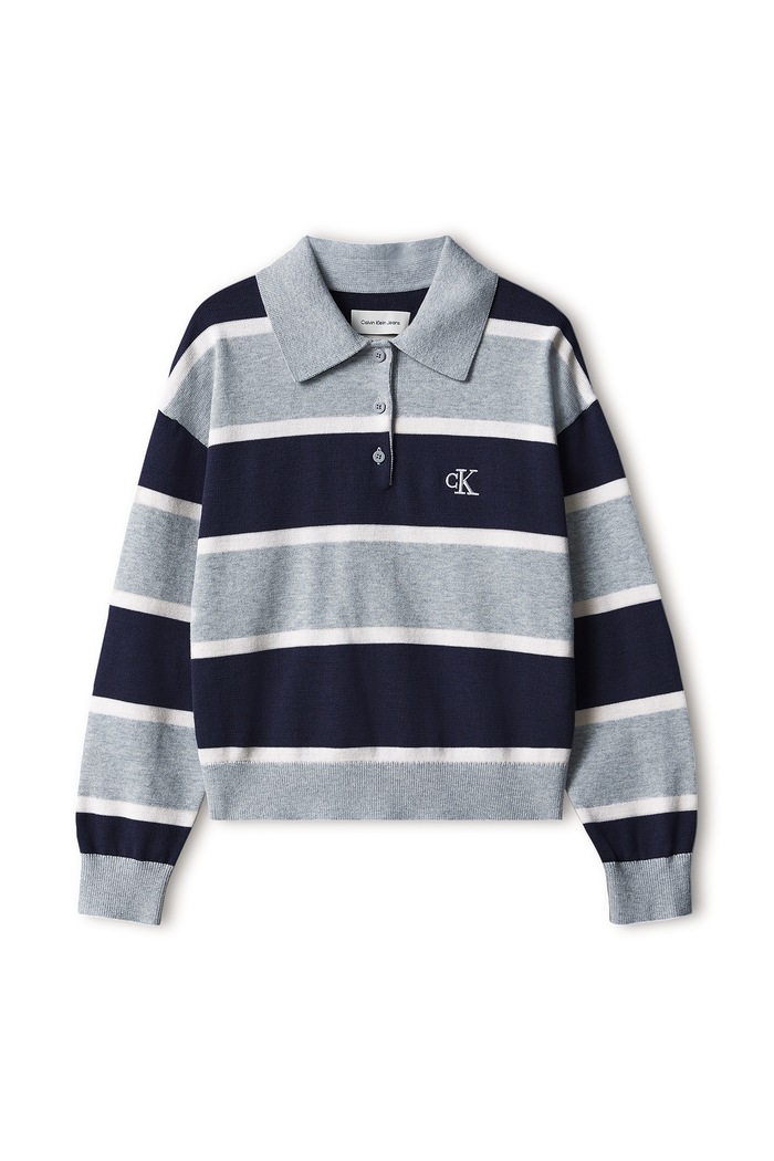 Calvin Klein Jeans Sweter dziecięcy bawełniany LVCKFJF14G.9BY2 szary AW26