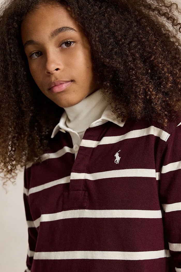 Polo Ralph Lauren polo majica za djecu od pamuka 313B26234001 bordo