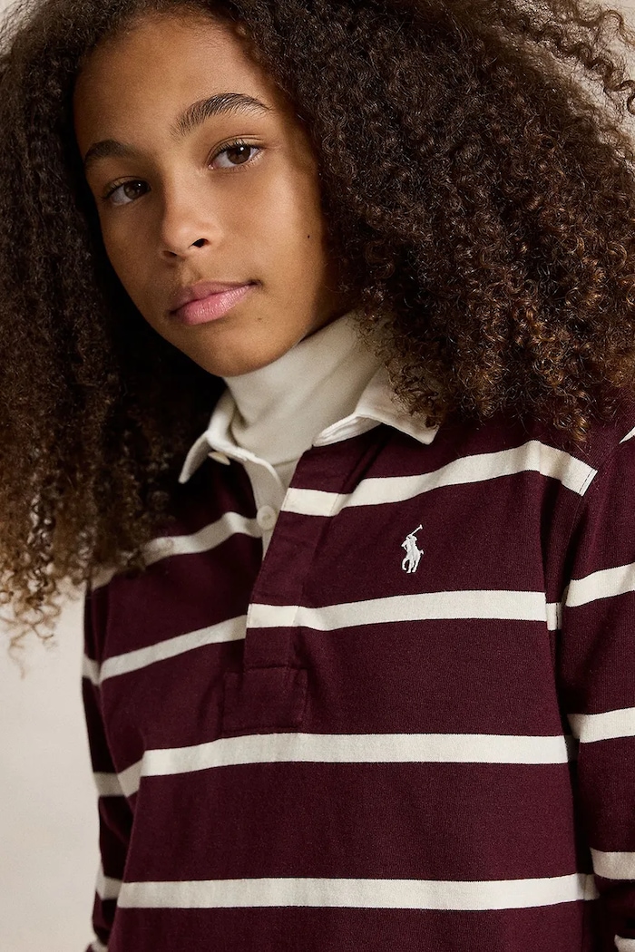 Polo Ralph Lauren polo majica za djecu od pamuka 313B26234001 bordo