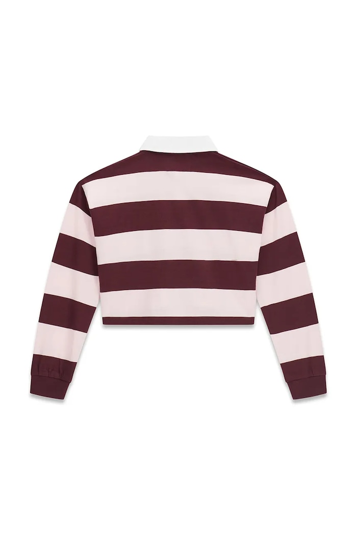 Dziewczynka Guess longsleeve dziecięcy bawełniany J6YP01.K3739.9BY2 bordowy