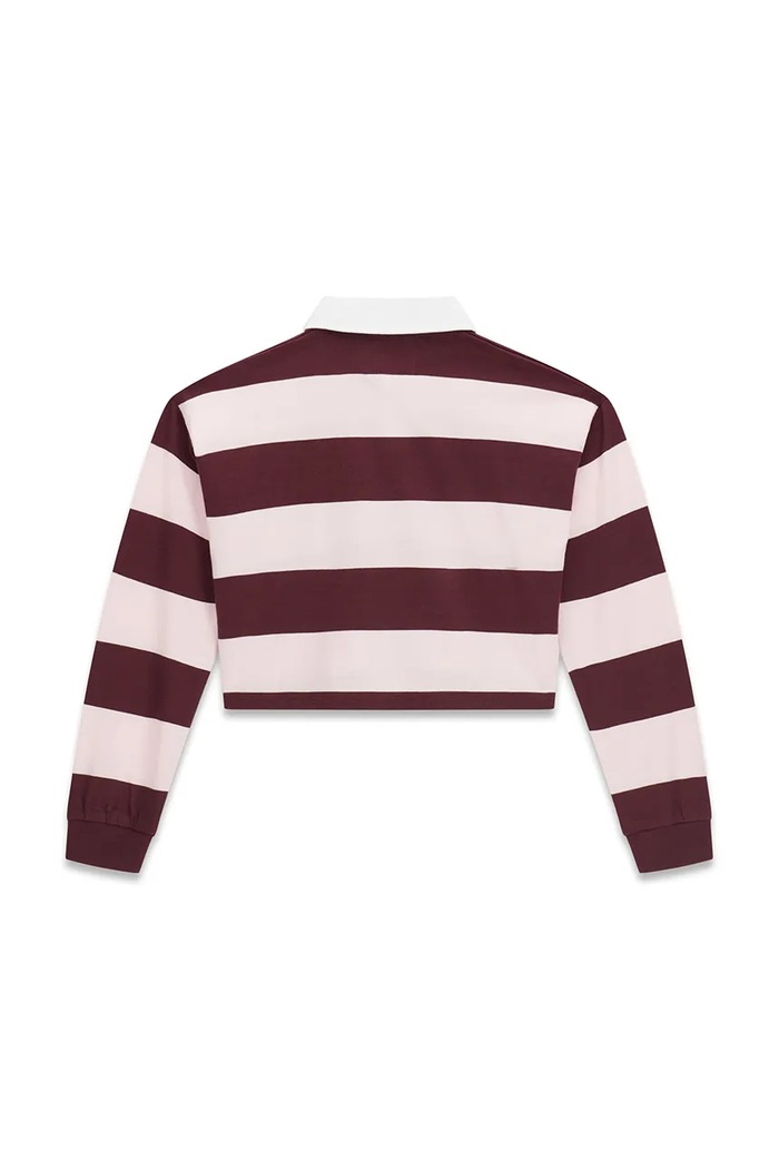Dziewczynka Guess longsleeve dziecięcy bawełniany J6YP01.K3739.9BY2 bordowy