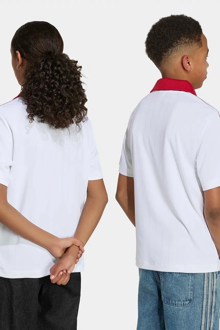 Chłopiec adidas Originals Polo dziecięce KR6537 biały