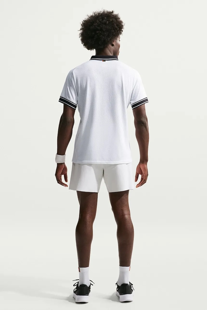 Nike Sportswear Polo sportowe męskie z bawełną NikeCourt Heritage FQ2101.100 biały AW26