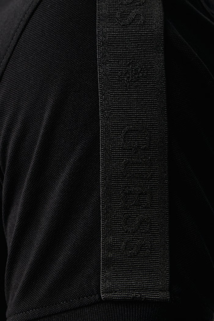 Polo męskie bawełniane z elastanem THOR Guess Z6YP03.K4967 czarny