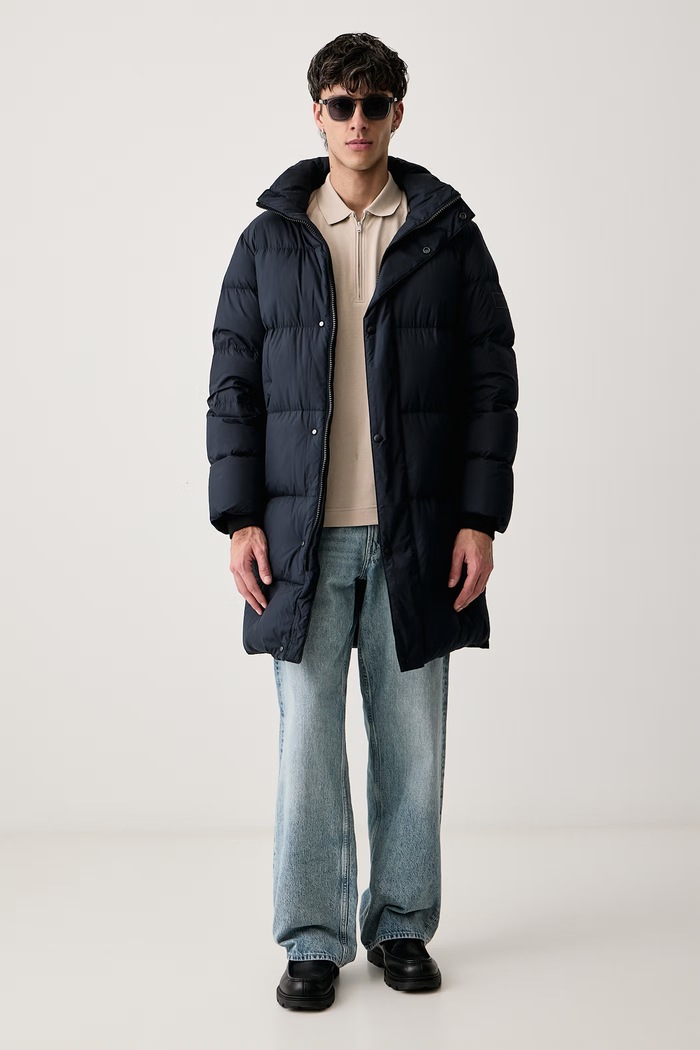 Marc O'Polo Longsleeve męski bawełniany 5000019416 beżowy AW26