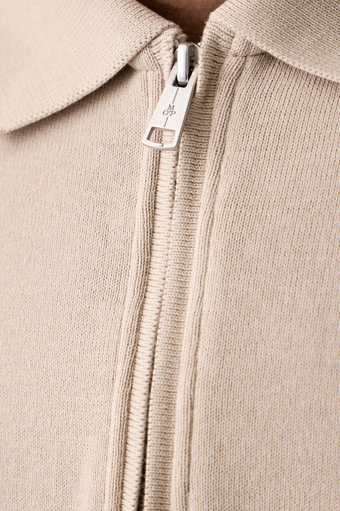 Longsleeve męski bawełniany Marc O'Polo beżowy 5000019416