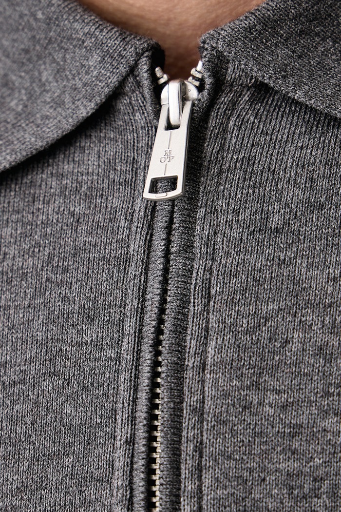 Longsleeve męski bawełniany Marc O'Polo szary 5000019416