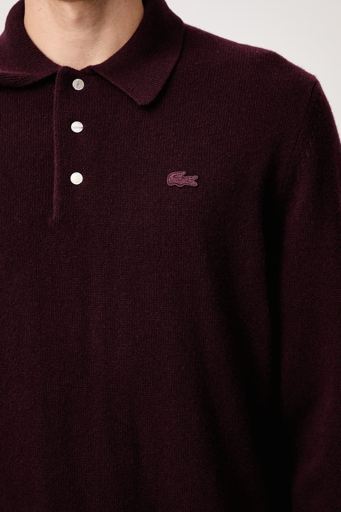 Lacoste Sweter wełniany męski AH8593.3KE