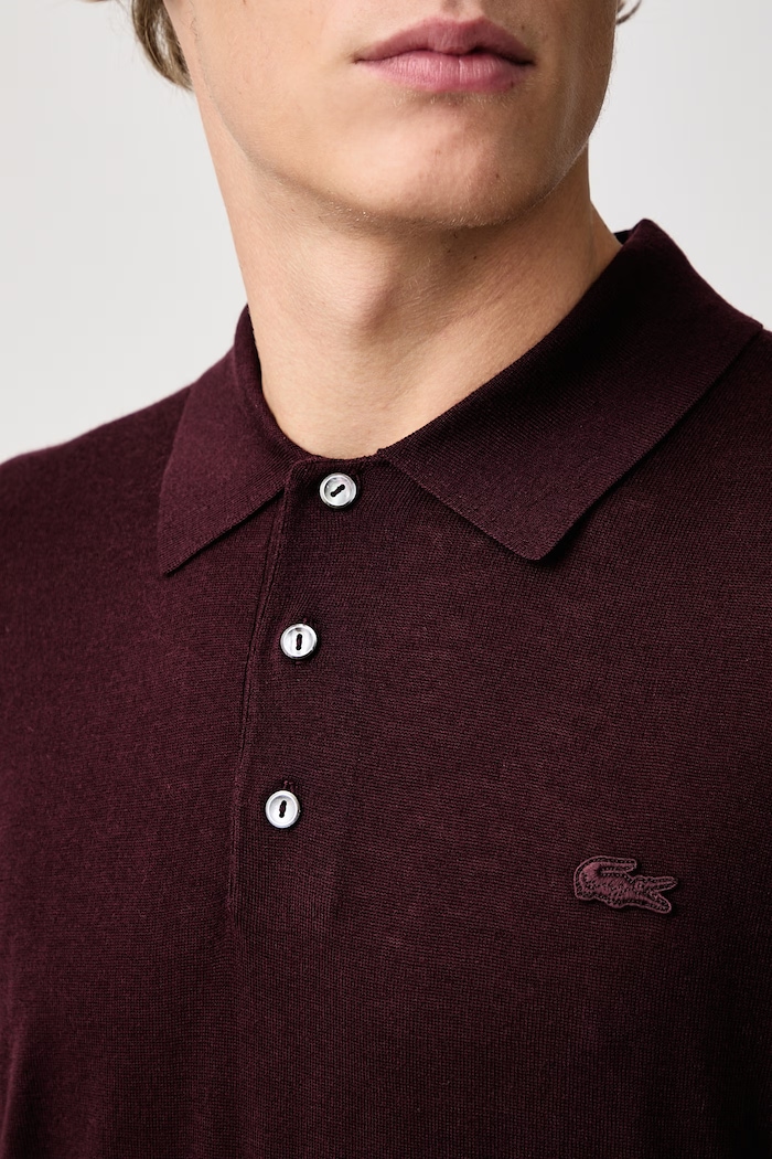Lacoste Sweter z dodatkiem kaszmiru męski AH8586.3KE