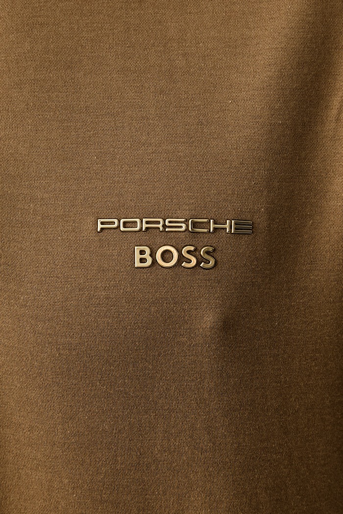 Polo męskie z lyocellem PL_PS Icons70 BOSS Green zielony 50569583
