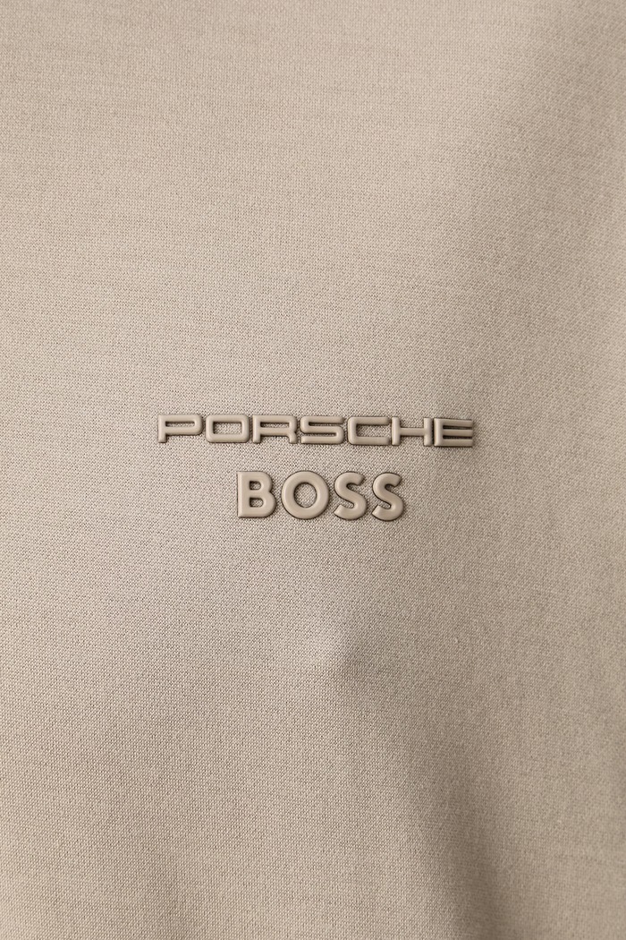 Поло мужское с лиоцеллом PL_PS Icons70 BOSS Green бежевый 50569583