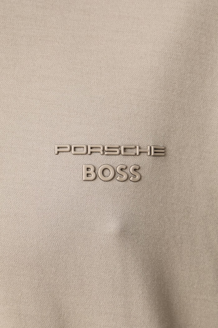 Поло мужское с лиоцеллом PL_PS Icons70 BOSS Green бежевый 50569583