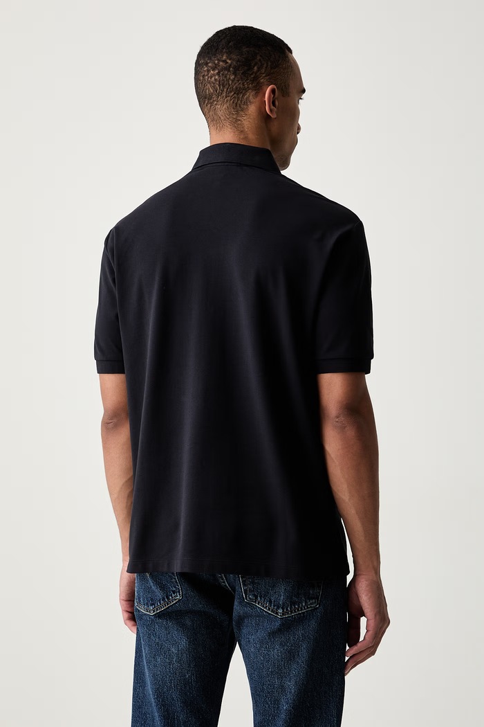 Oblečenie Armani Exchange polo tričko pánske bavlnené s elastanom XM002898.AF17321 tmavomodrá
