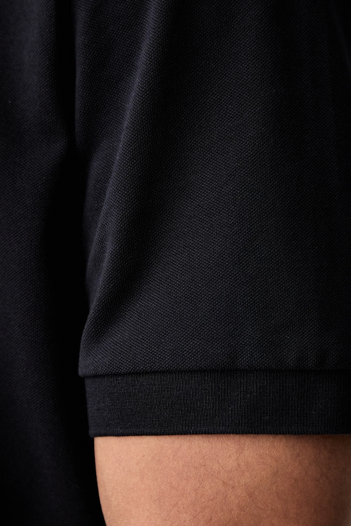 Armani Exchange polo tričko pánske bavlnené s elastanom XM002898.AF17321 tmavomodrá