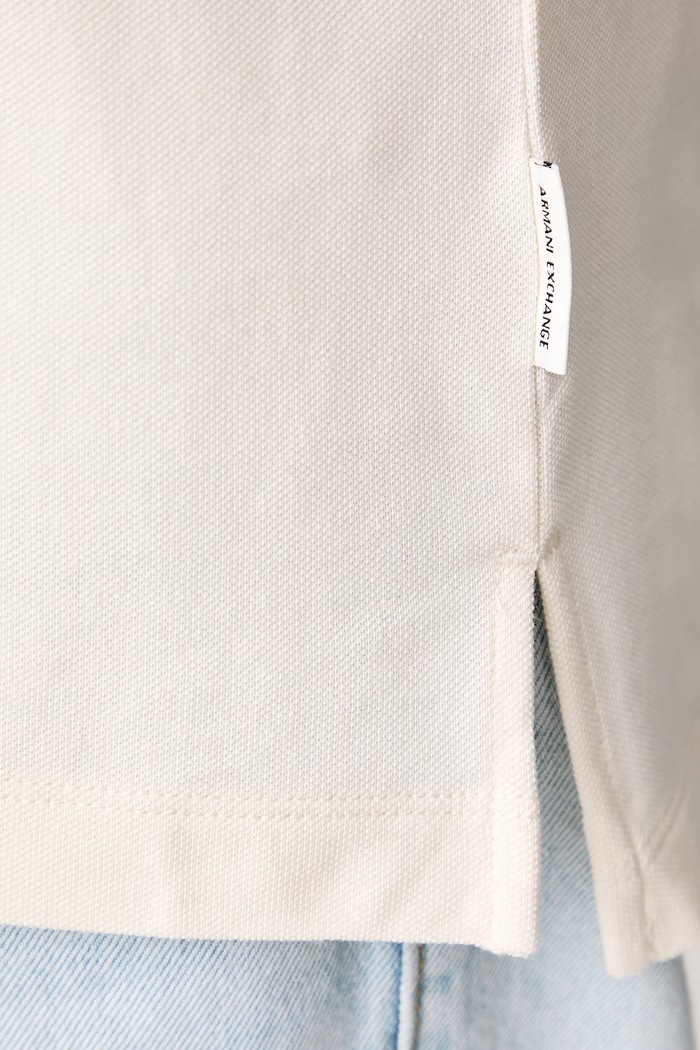 Polo tričko pánske bavlnené Armani Exchange XM002966.AF13026 béžová