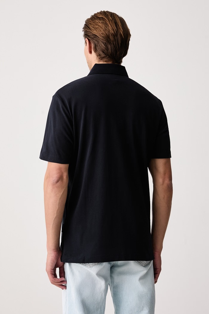Armani Exchange Polo tričko pánske bavlnené XM002966.AF13026 tmavomodrá AW26