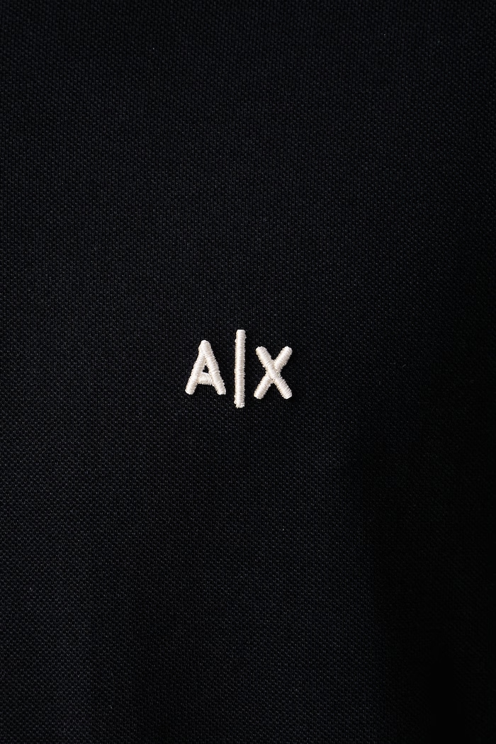 Polo majica za muškarce od pamuka Armani Exchange mornarsko plava XM002942.AF13026