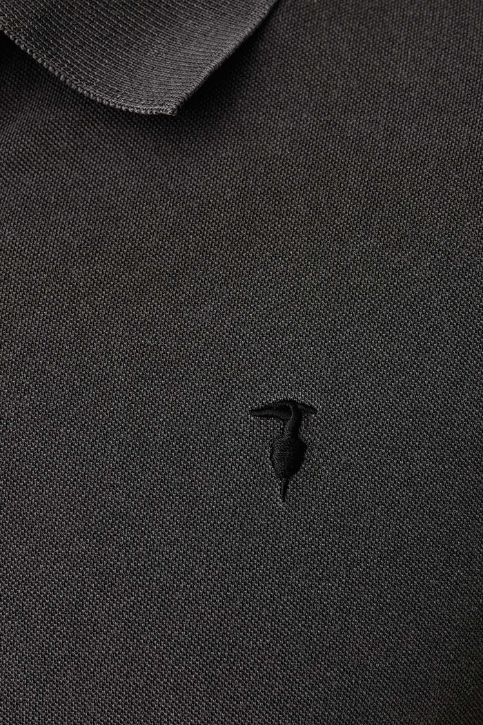 Polo męskie bawełniane Trussardi szary G5138000234N