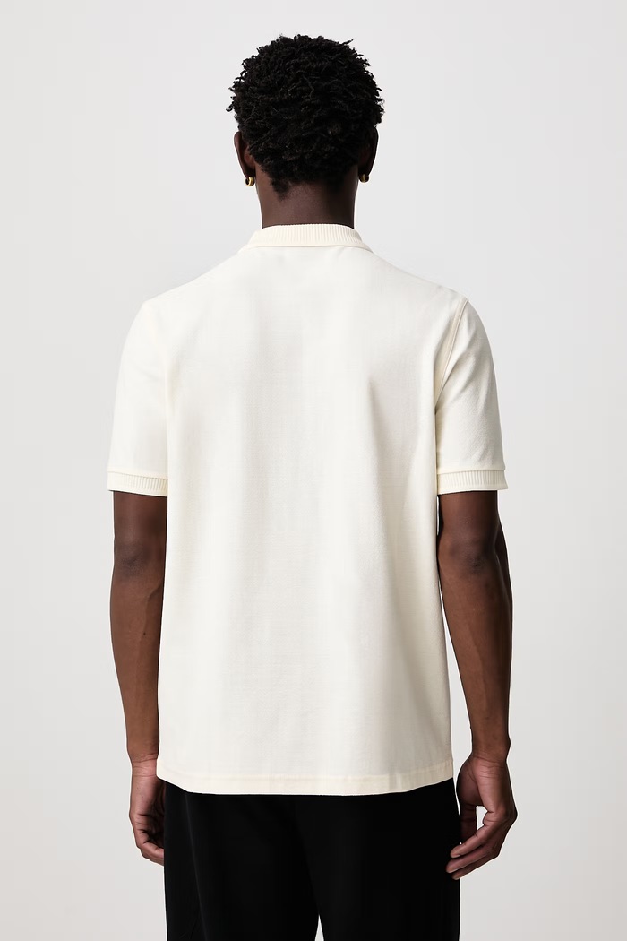 Odzież Fred Perry Polo męskie bawełniane M3400.560 beżowy