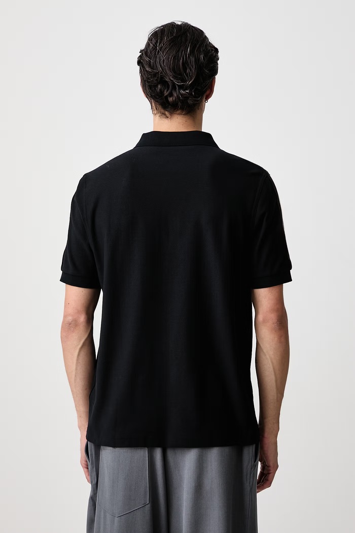 Odzież Fred Perry Polo męskie bawełniane M3406.102 czarny