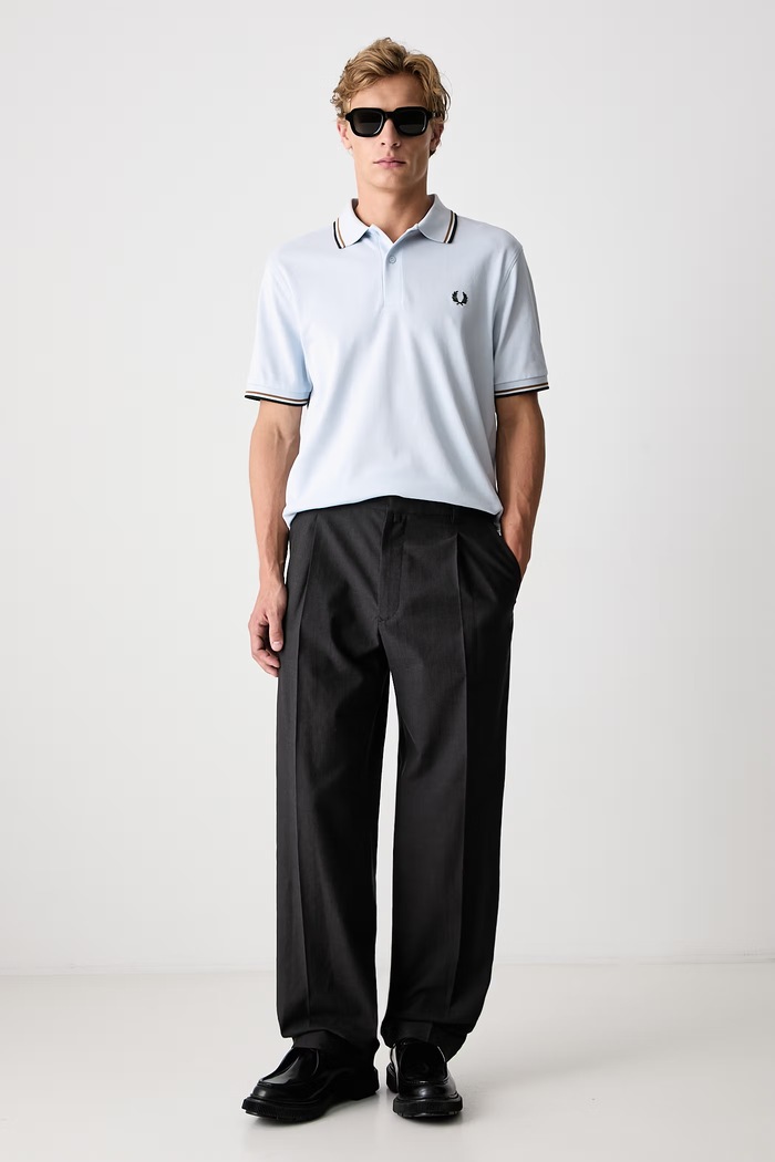 Fred Perry Męskie bawełniane M3600.70C niebieski AW26