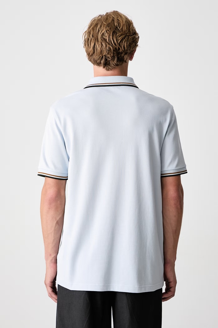 Odzież Fred Perry Męskie bawełniane M3600.70C niebieski