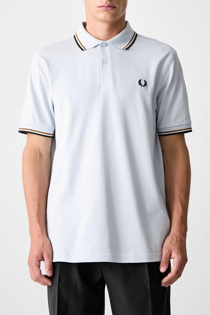 Męskie bawełniane Fred Perry niebieski M3600.70C
