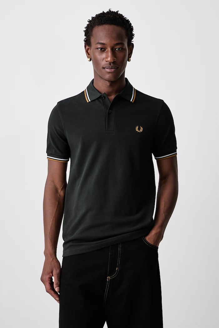 Fred Perry Polo męskie bawełniane zielony M3600.78C