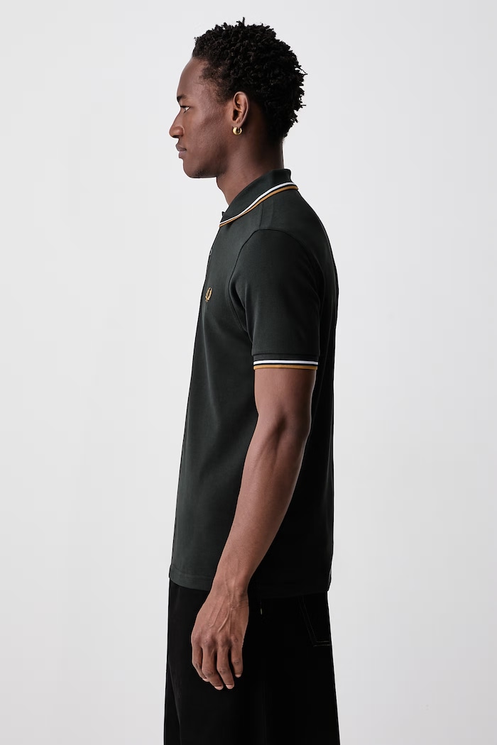 Polo męskie bawełniane Fred Perry M3600.78C zielony