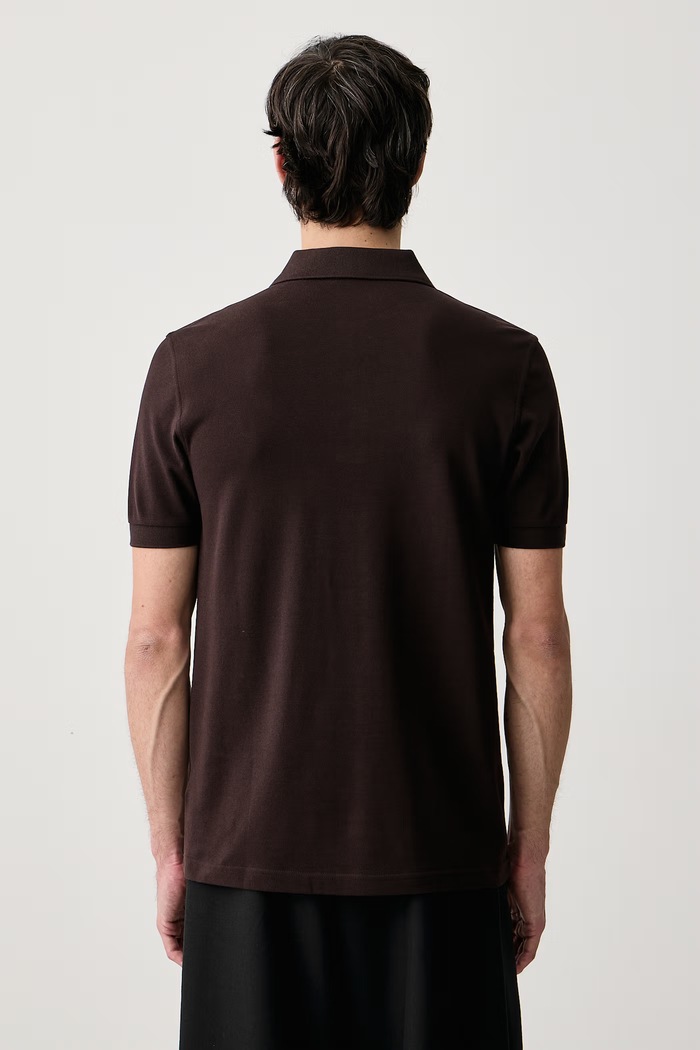 Odzież Fred Perry Polo męskie bawełniane M6000.86C brązowy