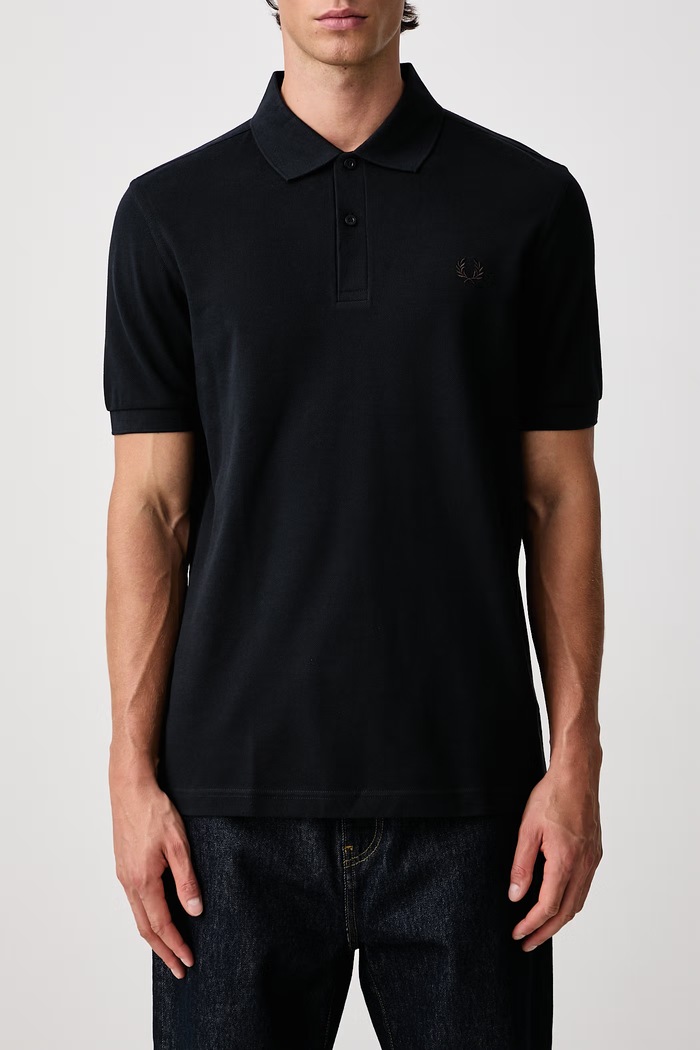 T-shirt męski bawełniany Fred Perry granatowy M6000.91C