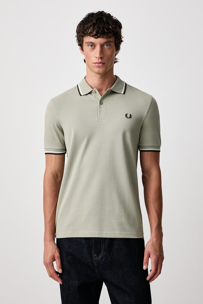 Fred Perry Polo męskie bawełniane zielony M3600.76C