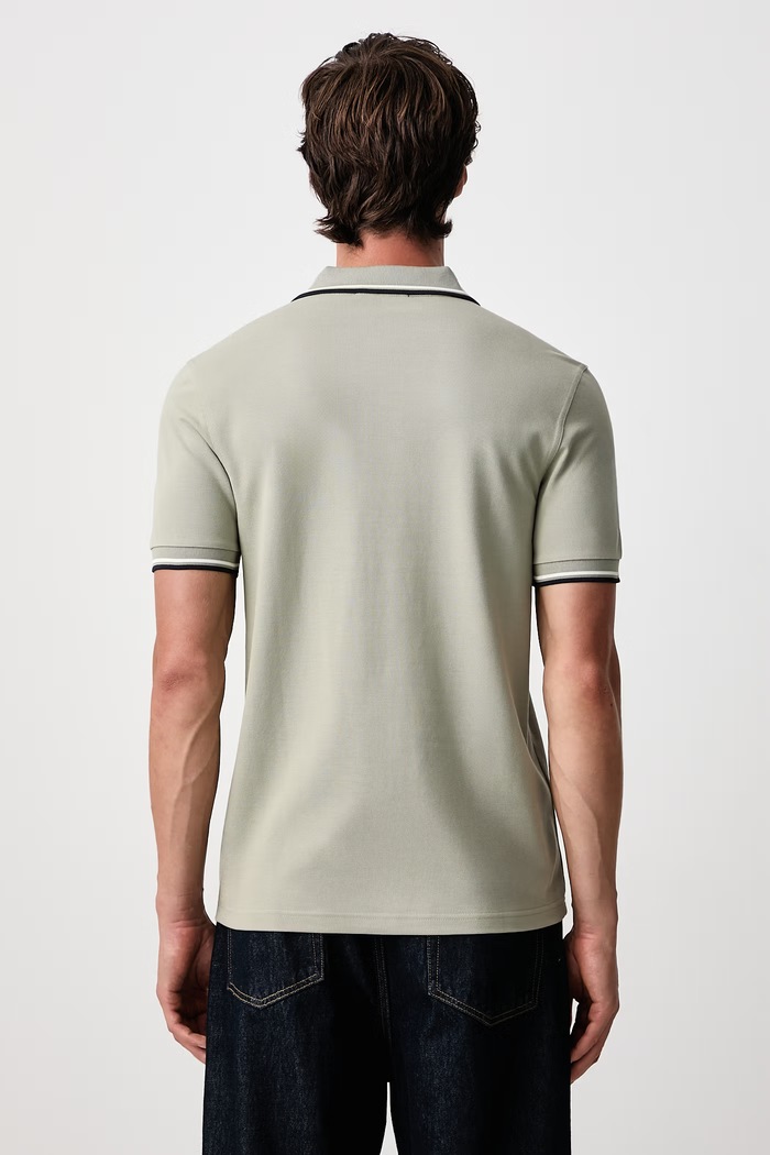 Odzież Fred Perry Polo męskie bawełniane M3600.76C zielony
