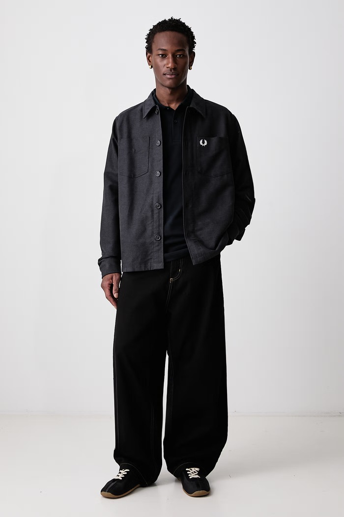 Fred Perry Polo męskie bawełniane M3600.74C granatowy AW26
