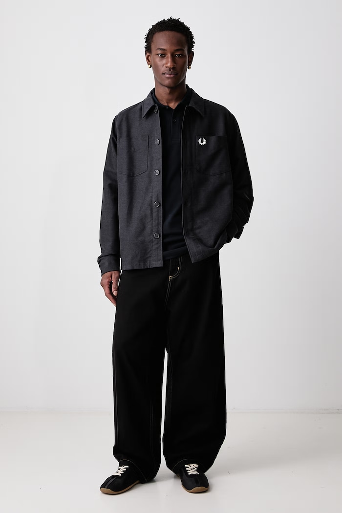 Fred Perry Polo męskie bawełniane M3600.74C granatowy AW26