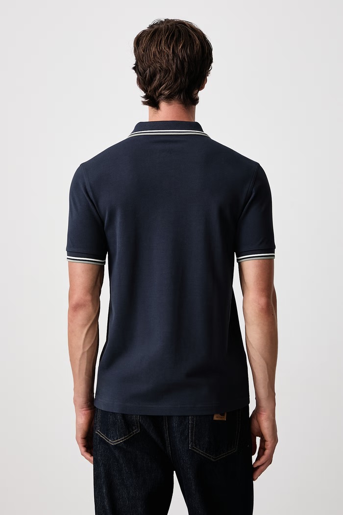 Odzież Fred Perry Polo męskie bawełniane M3600.72C granatowy