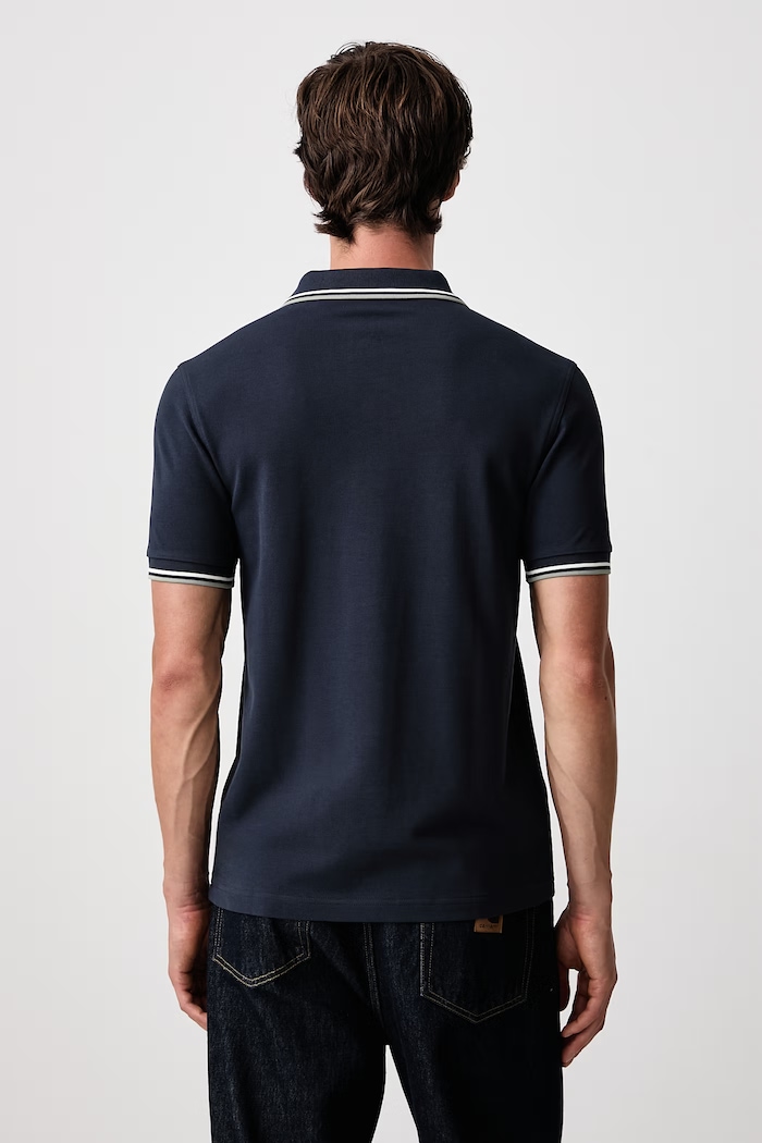 Odzież Fred Perry Polo męskie bawełniane M3600.72C granatowy